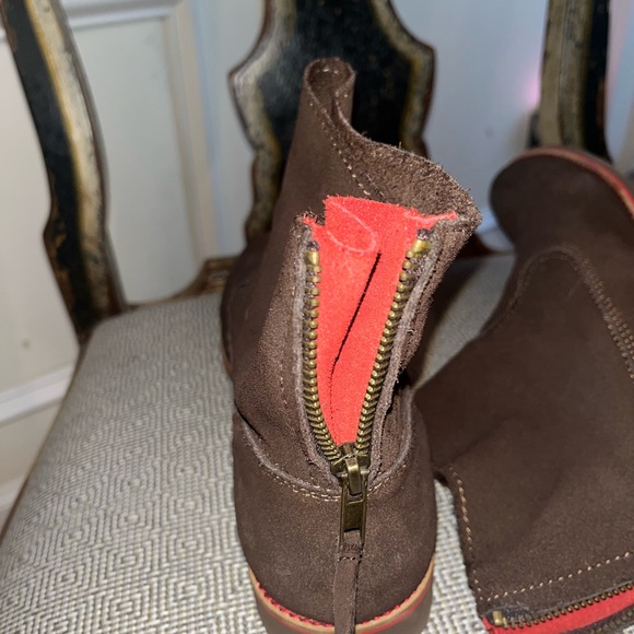 Yellow box leather upper boots 11 - Picture 2 of 5